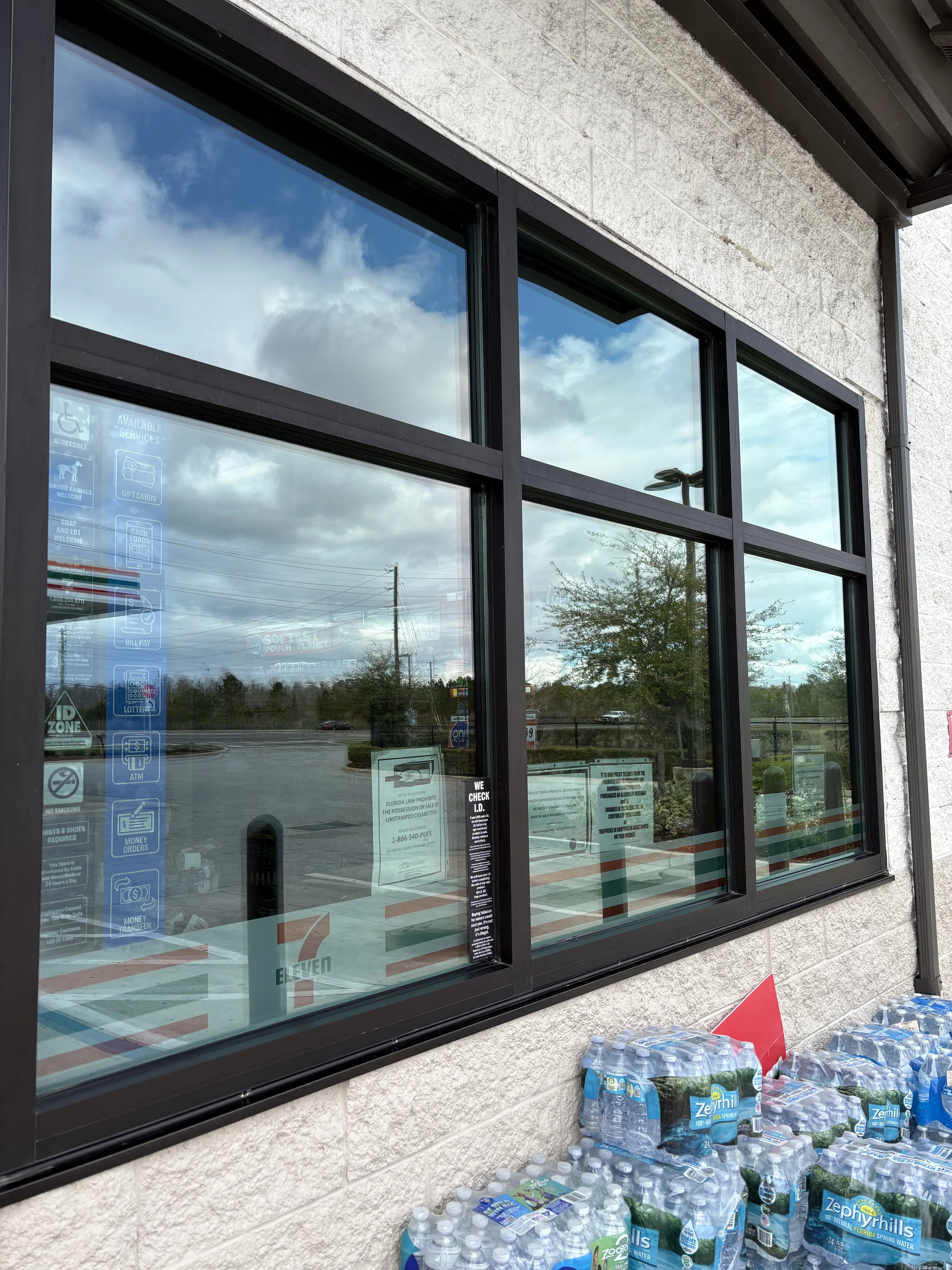 Retail office window cleaning by Tampa Bay Shine